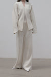 SWAYING/KNIT Seamless Wool Oversized Cardigan SW212SZ17